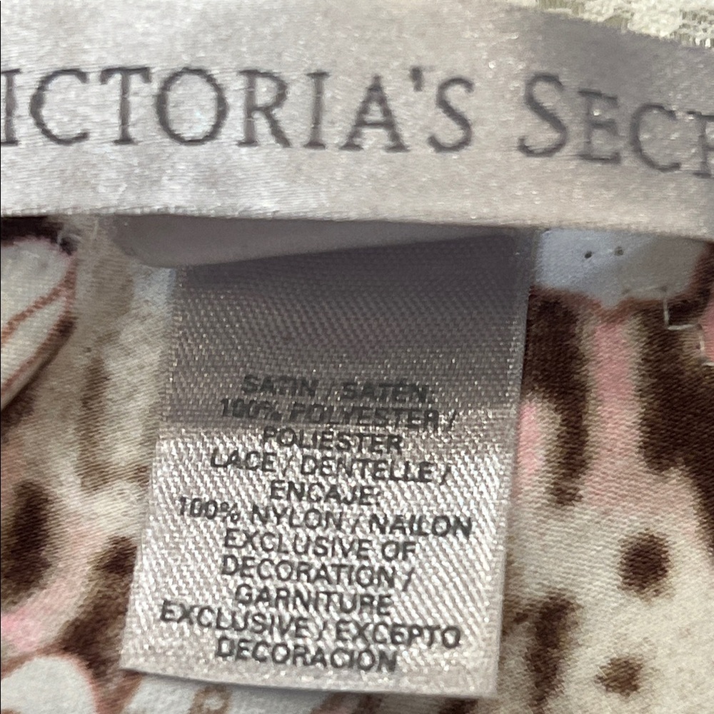 Victoria's Secret Pink Floral Lace Chemise Size Small - Picture 6 of 9